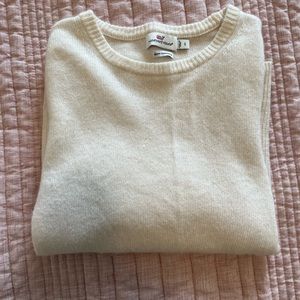 Vineyard Vines Women's Lambs Wool Cashmere Crewneck Sweater - Size S